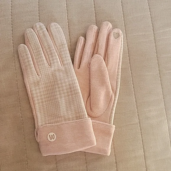 Burberry style screen touch warm gloves - Picture 6 of 10